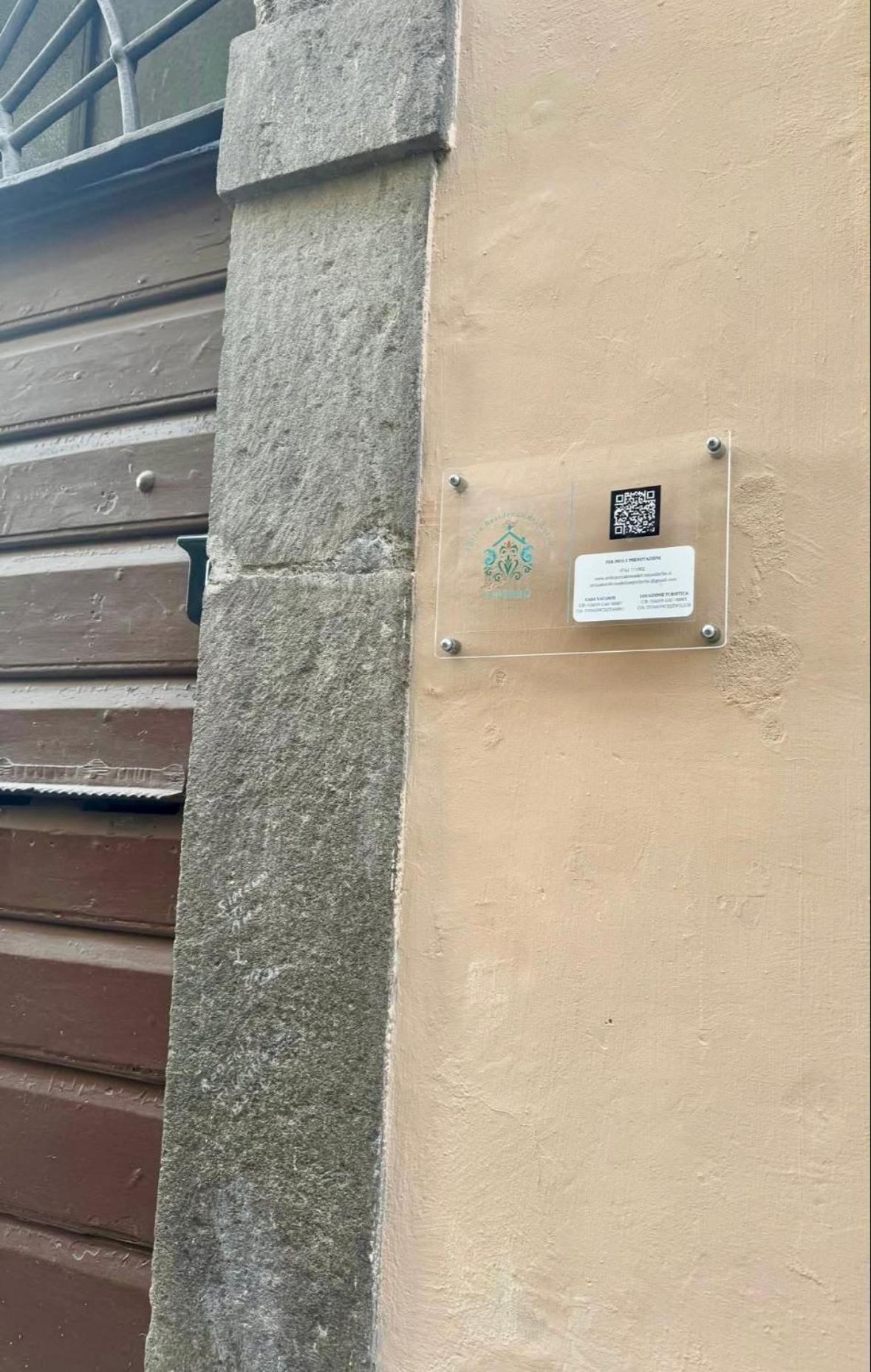 Antica Residenza Del Corso Viterbo Appartamento Vittorio Emanuele Bagian luar foto
